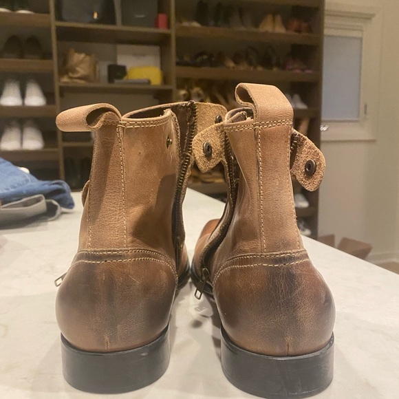 Stray Dog Leather Boots - Picture 3 of 6